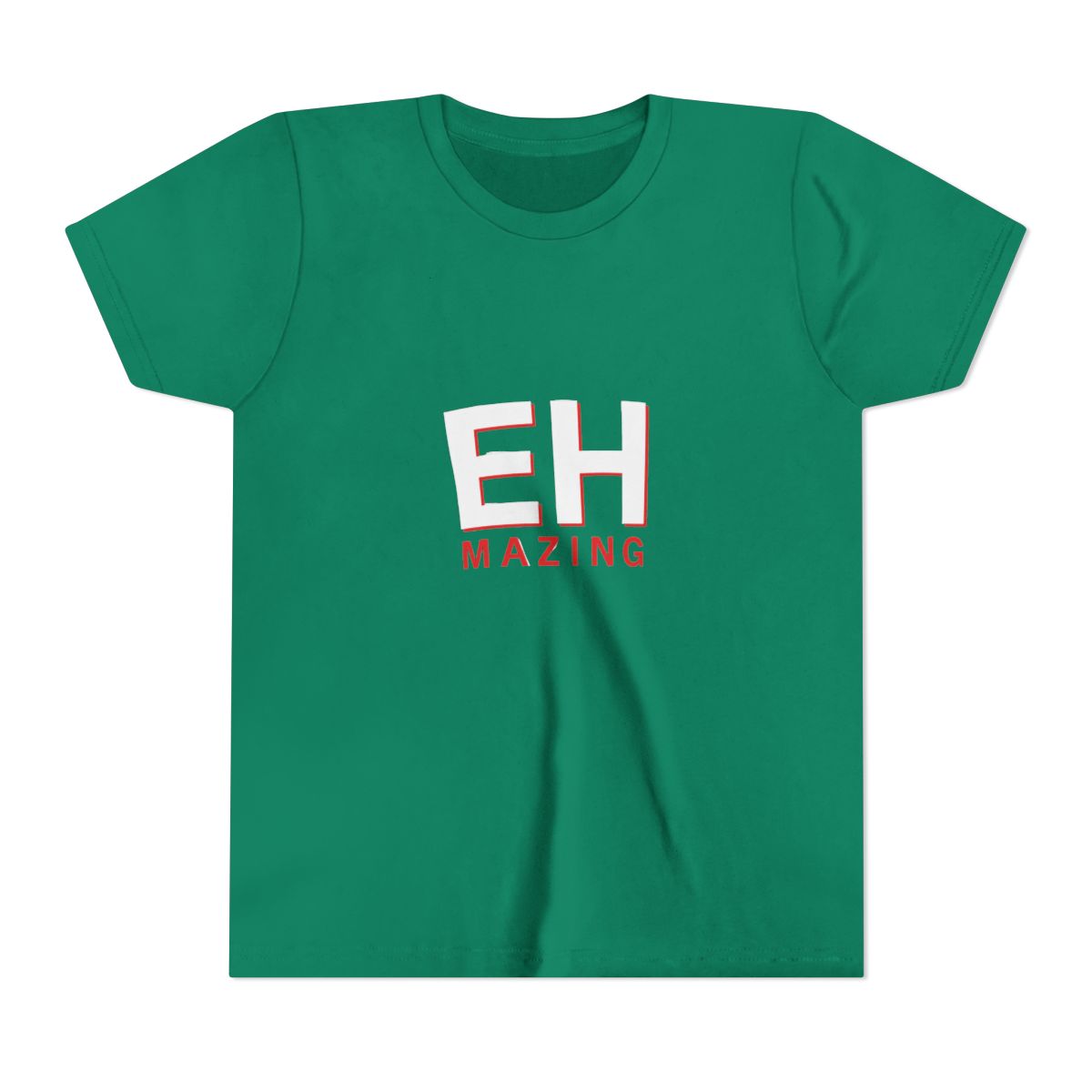 Eh Mazing Funny Canadian Pun Kids T Shirt - Hockey Fan Gift